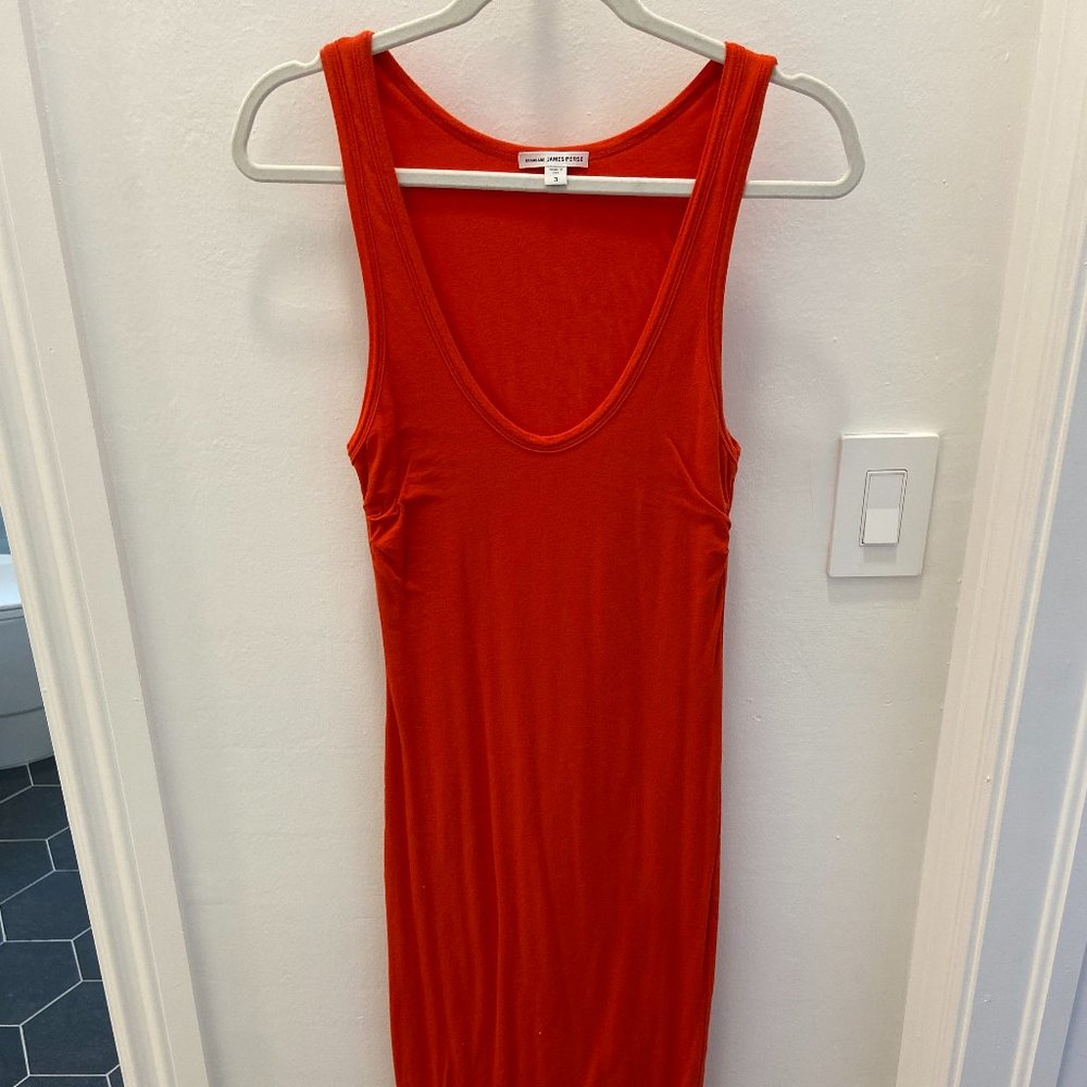 James Perse Red Dress